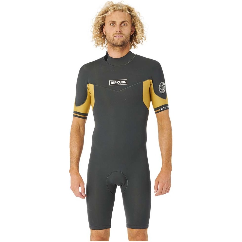 2022 Rip Curl Mens Dawn Patrol 2mm Back Zip Shorty Wetsuit WSP9AM